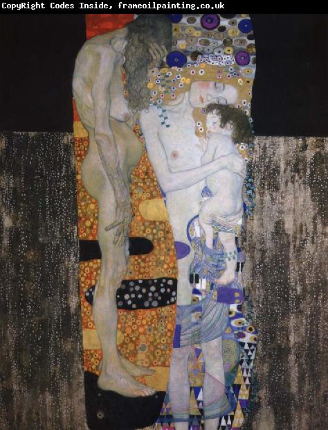 Gustav Klimt kvinnans tre aldrar